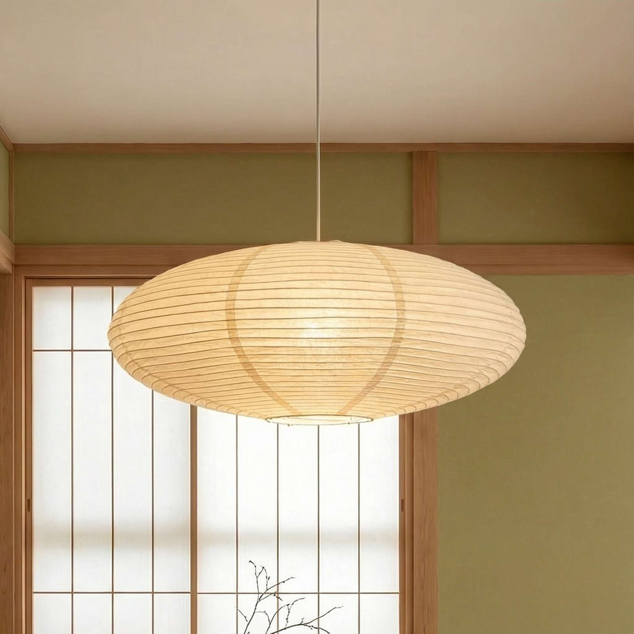 LumaNova Elegant Minimalistisk Papir Køkkenpendel