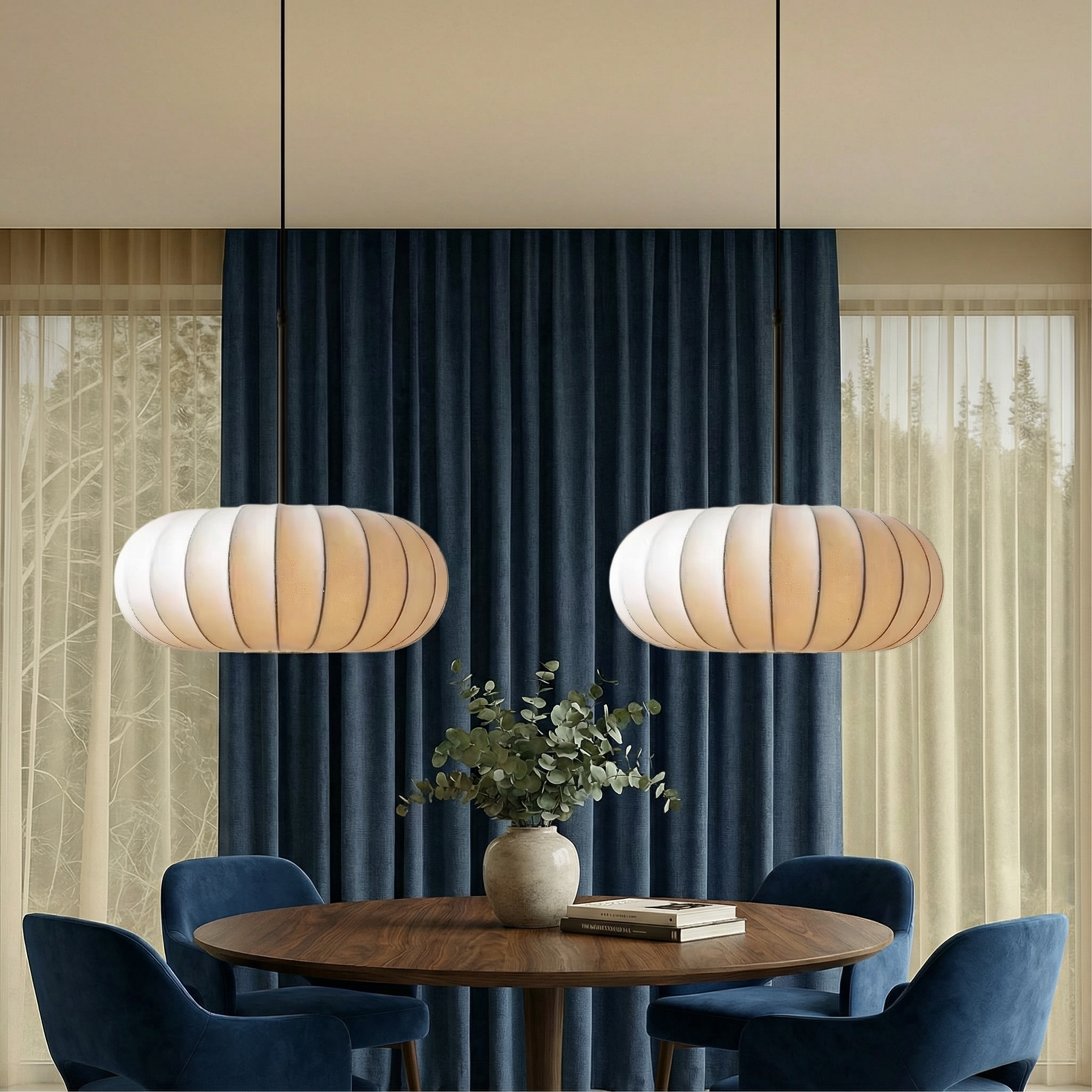 AuraLume Elegant Minimalist Kitchen Pendant Light Fixture