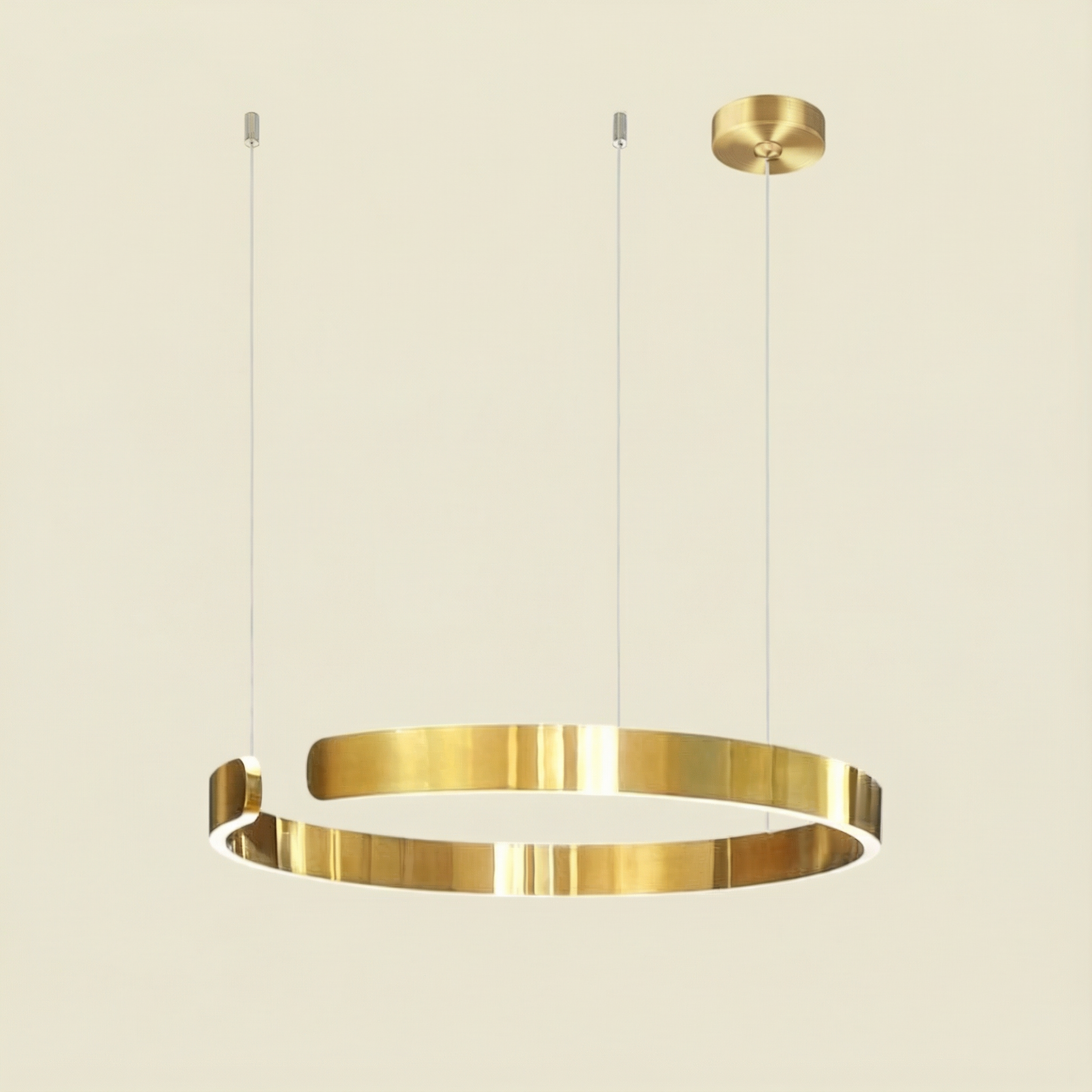 Luma Circle Pendant Light With Minimalist LED Design