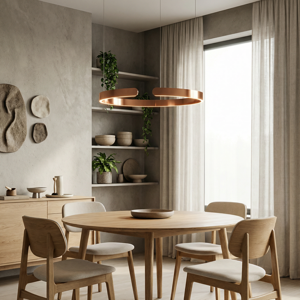 Luma Circle Pendelleuchte mit minimalistischem LED-Design
