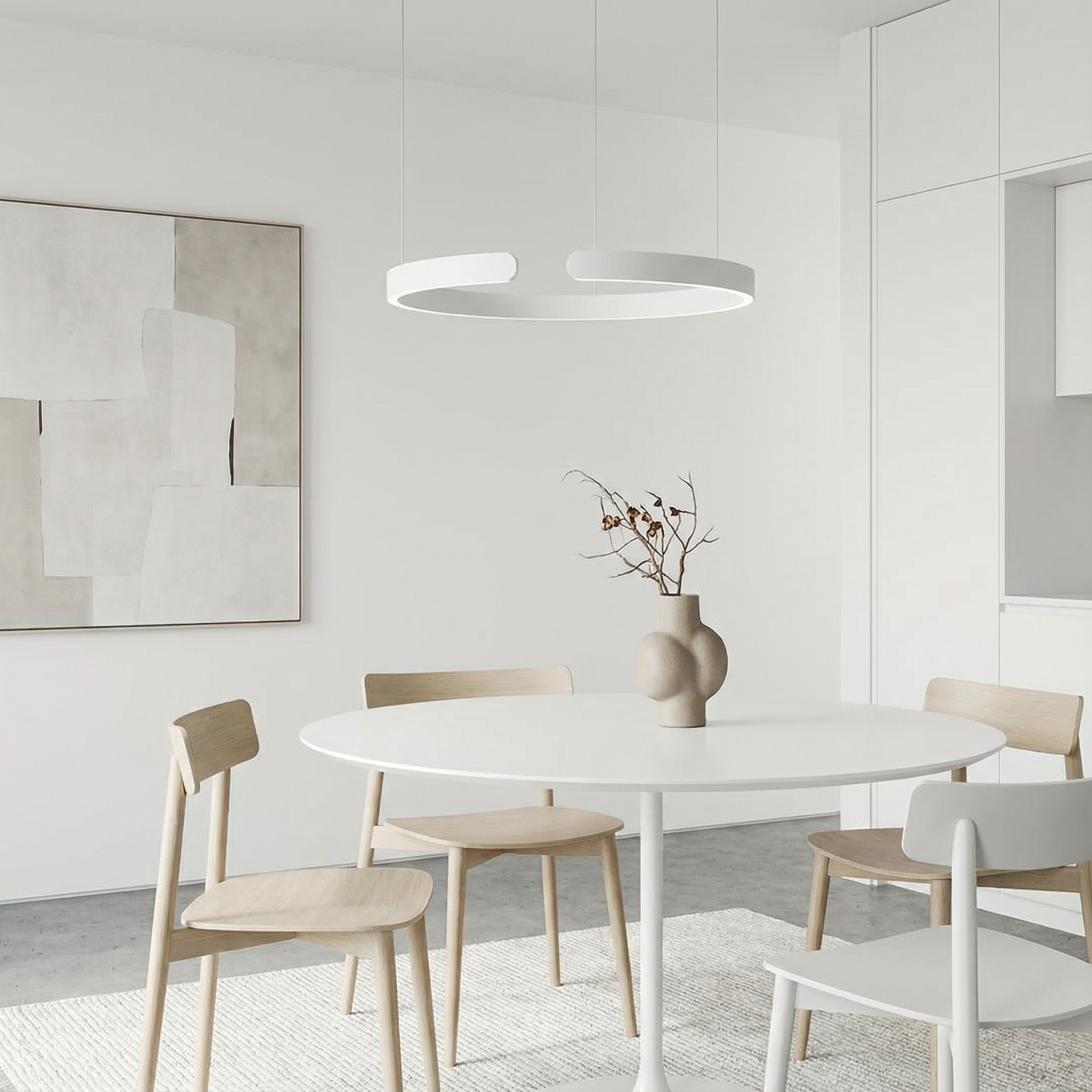 Luma Circle Pendelleuchte mit minimalistischem LED-Design