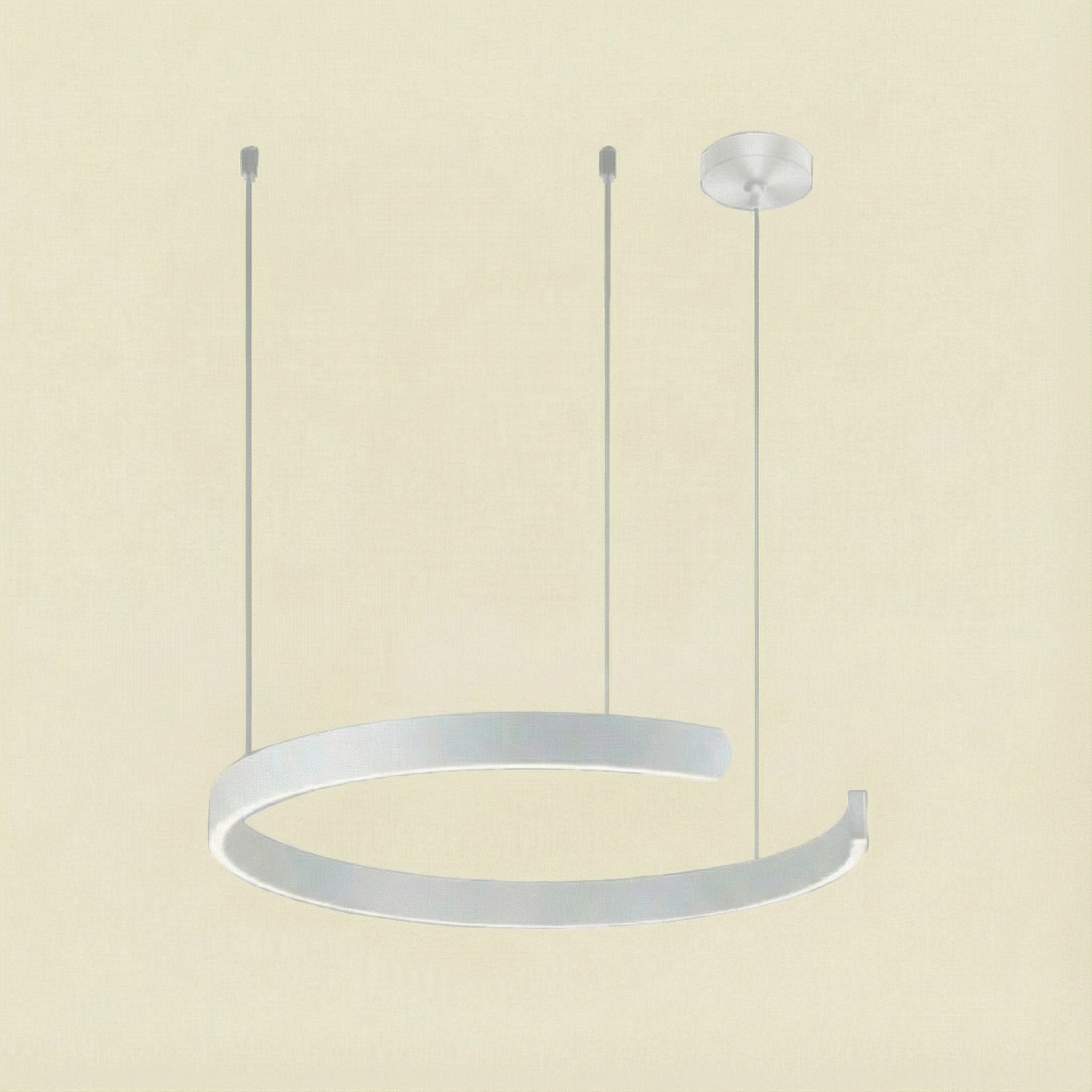 Luma Circle Pendant Light With Minimalist LED Design