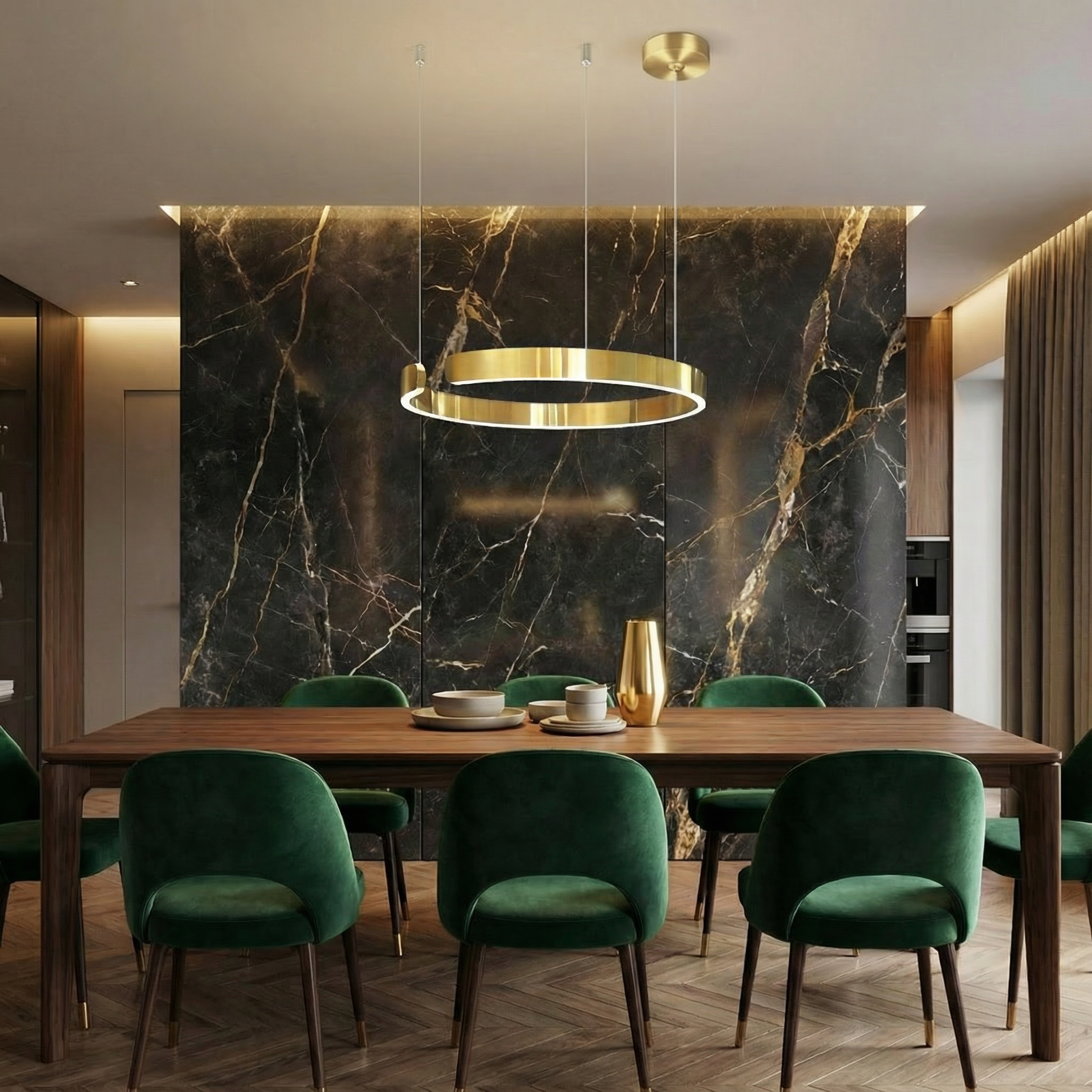 Luma Circle Pendant Light With Minimalist LED Design