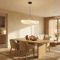 LumaSilk Elegant Minimalist Japandi Pendant Light Fixture