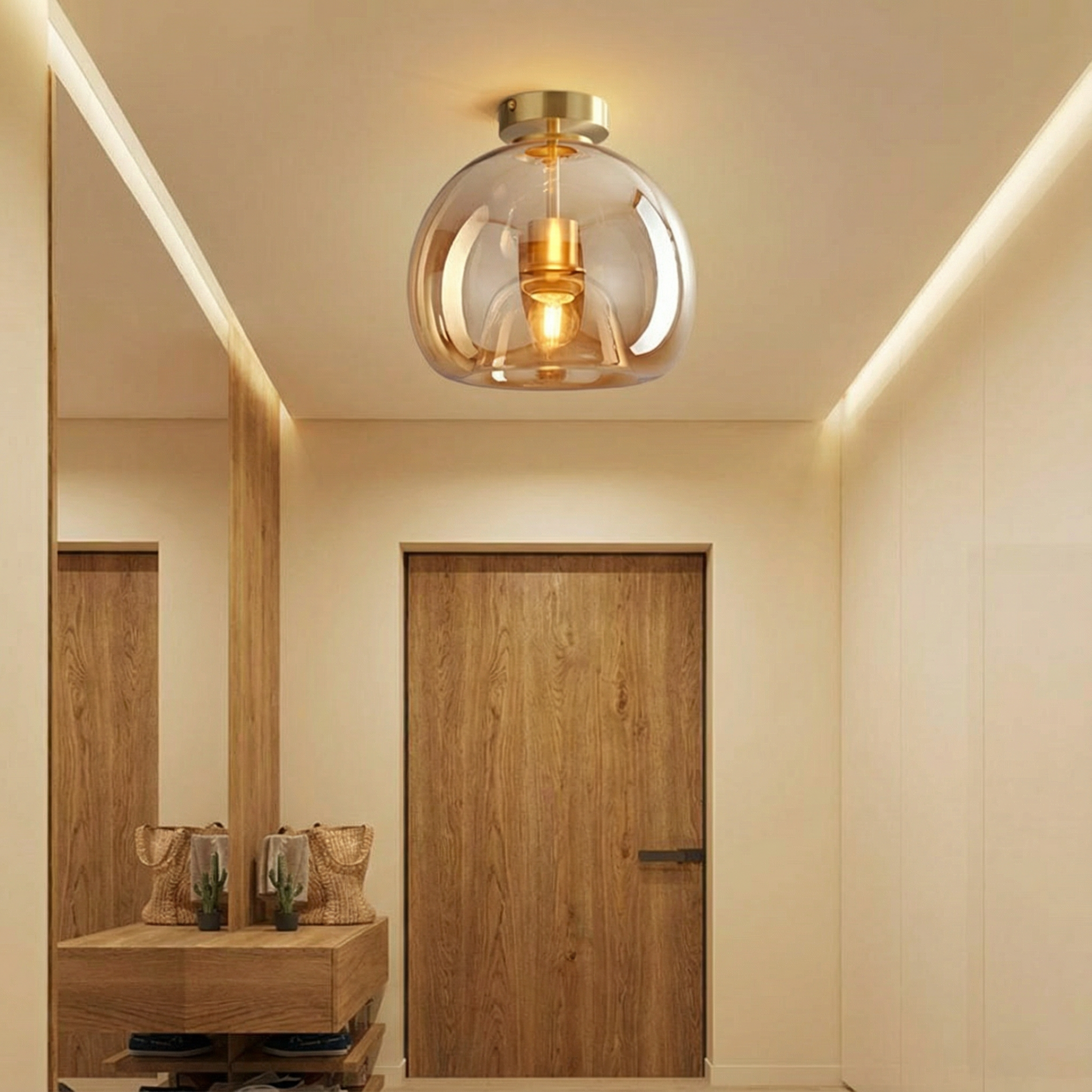 Elegantní moderní stropní svítidlo AstraLume s přisazeným montážním provedením