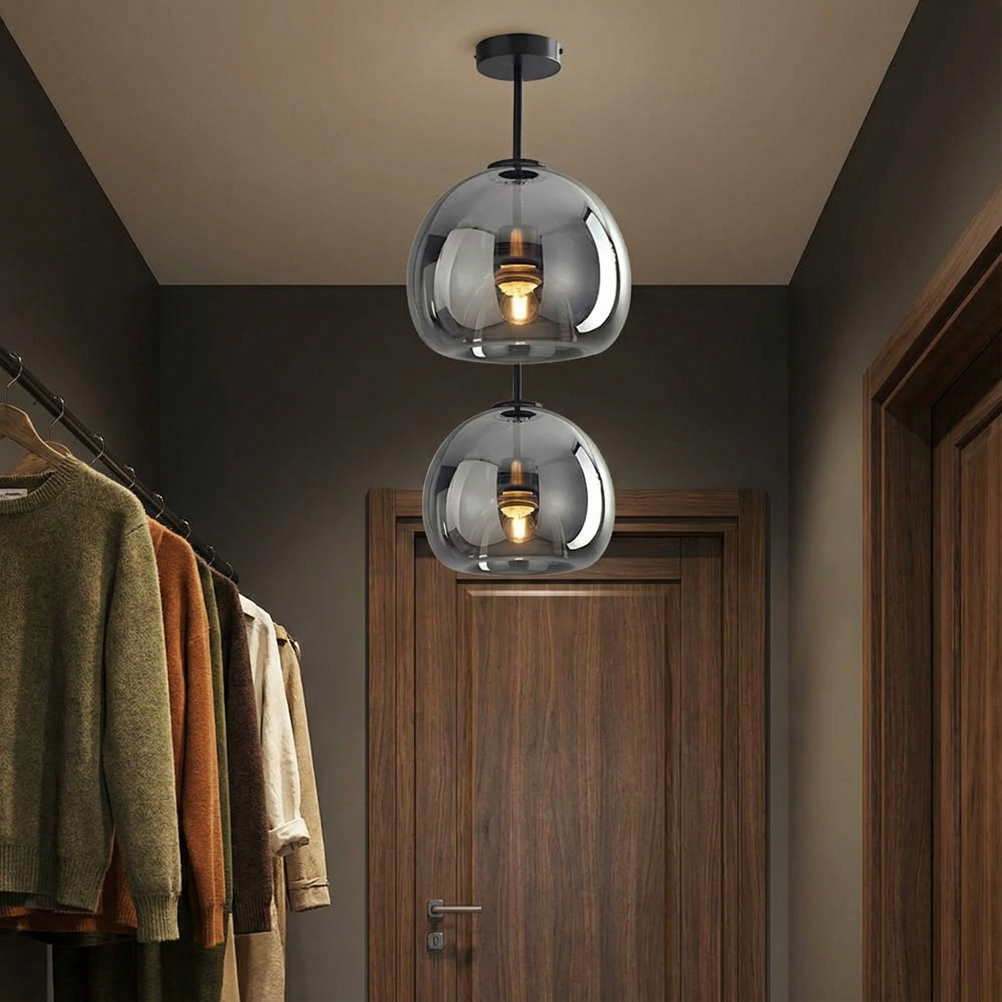 Elegantní moderní stropní svítidlo AstraLume s přisazeným montážním provedením