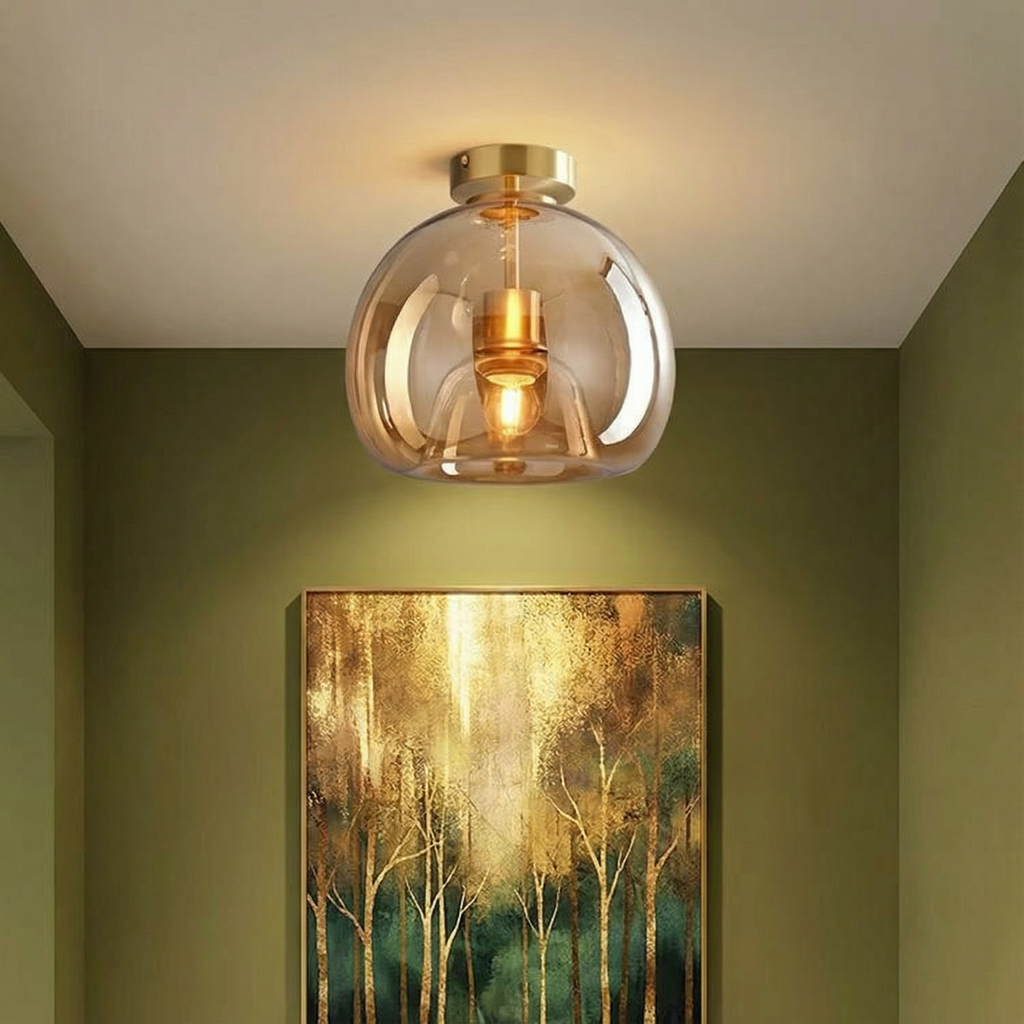 Elegantní moderní stropní svítidlo AstraLume s přisazeným montážním provedením