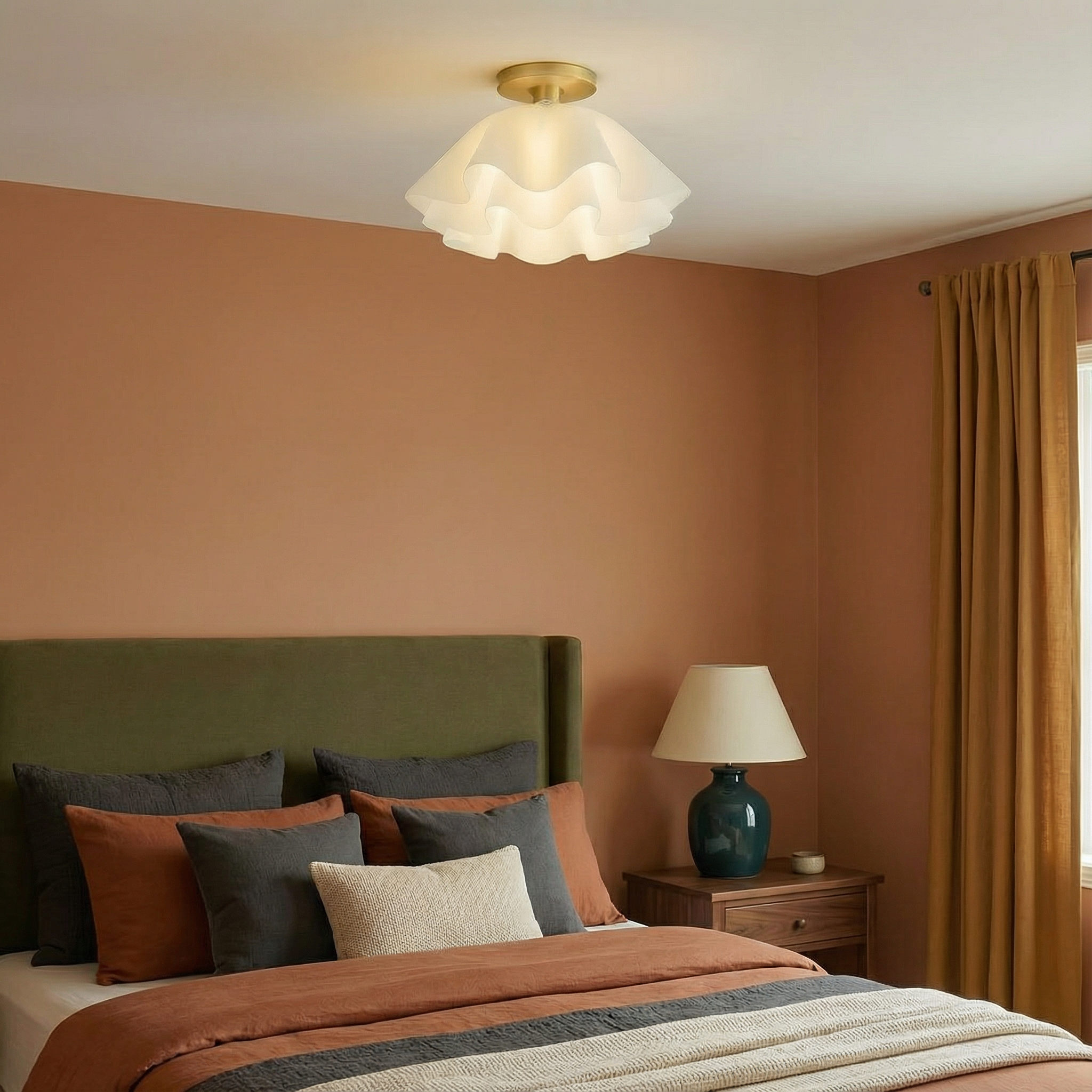 Elegant NovaLux Modern LED Flush Mount Ceiling Light Fixture