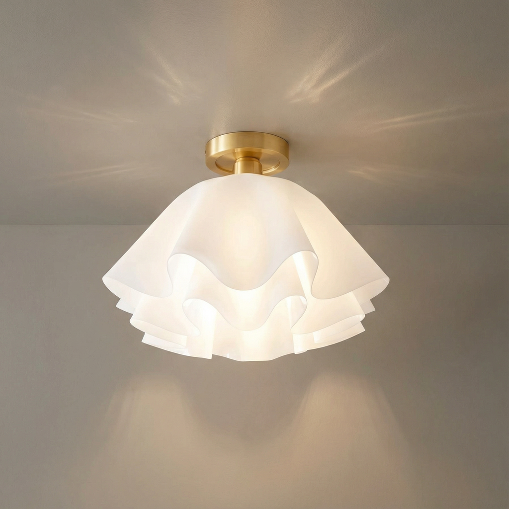 Elegant NovaLux Modern LED Flush Mount Ceiling Light Fixture