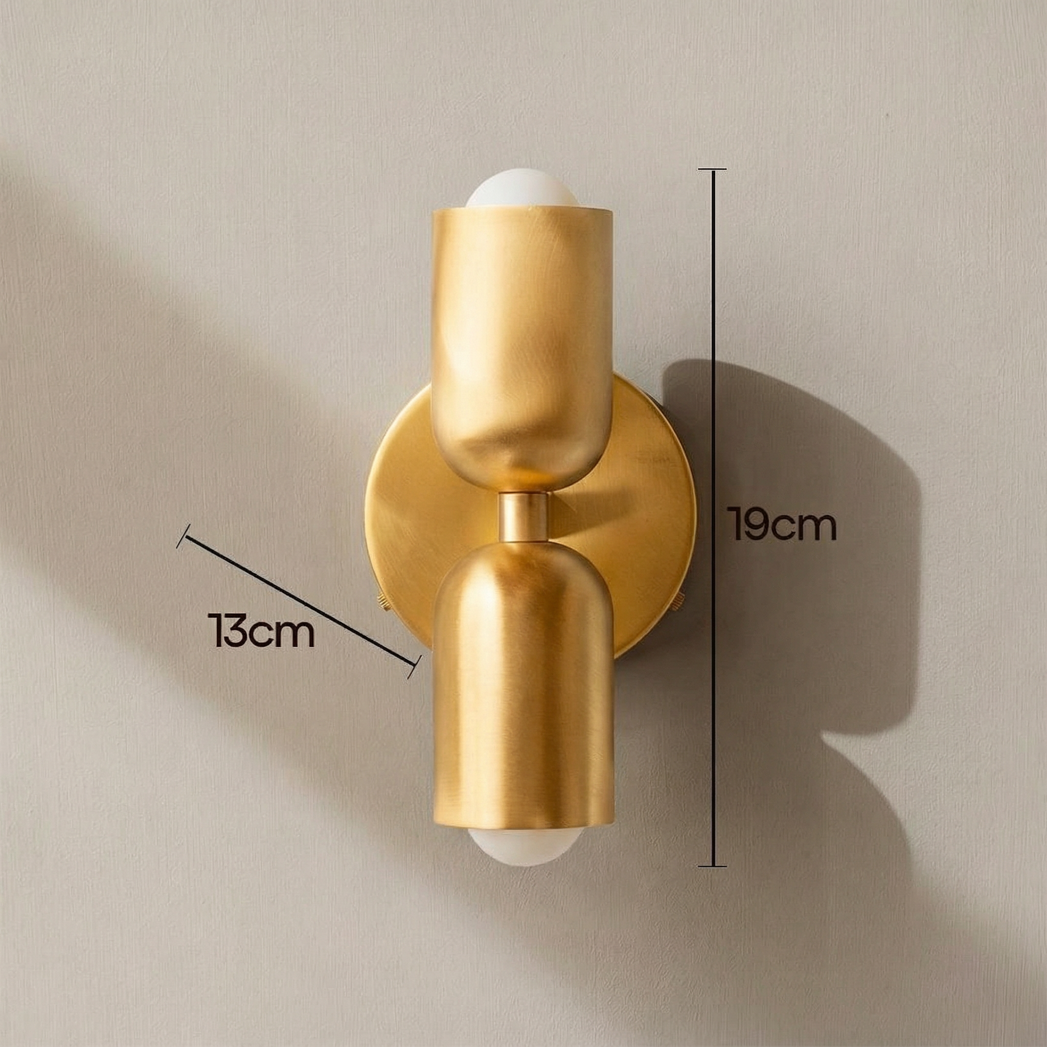 Appliques murales vintage doubles têtes élégantes LumenLace pour éclairage intemporel