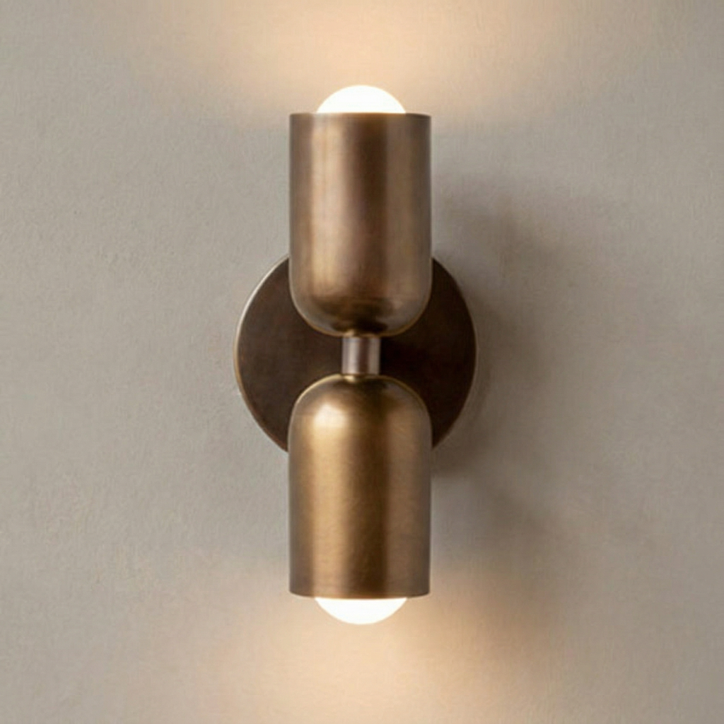Appliques murales vintage doubles têtes élégantes LumenLace pour éclairage intemporel