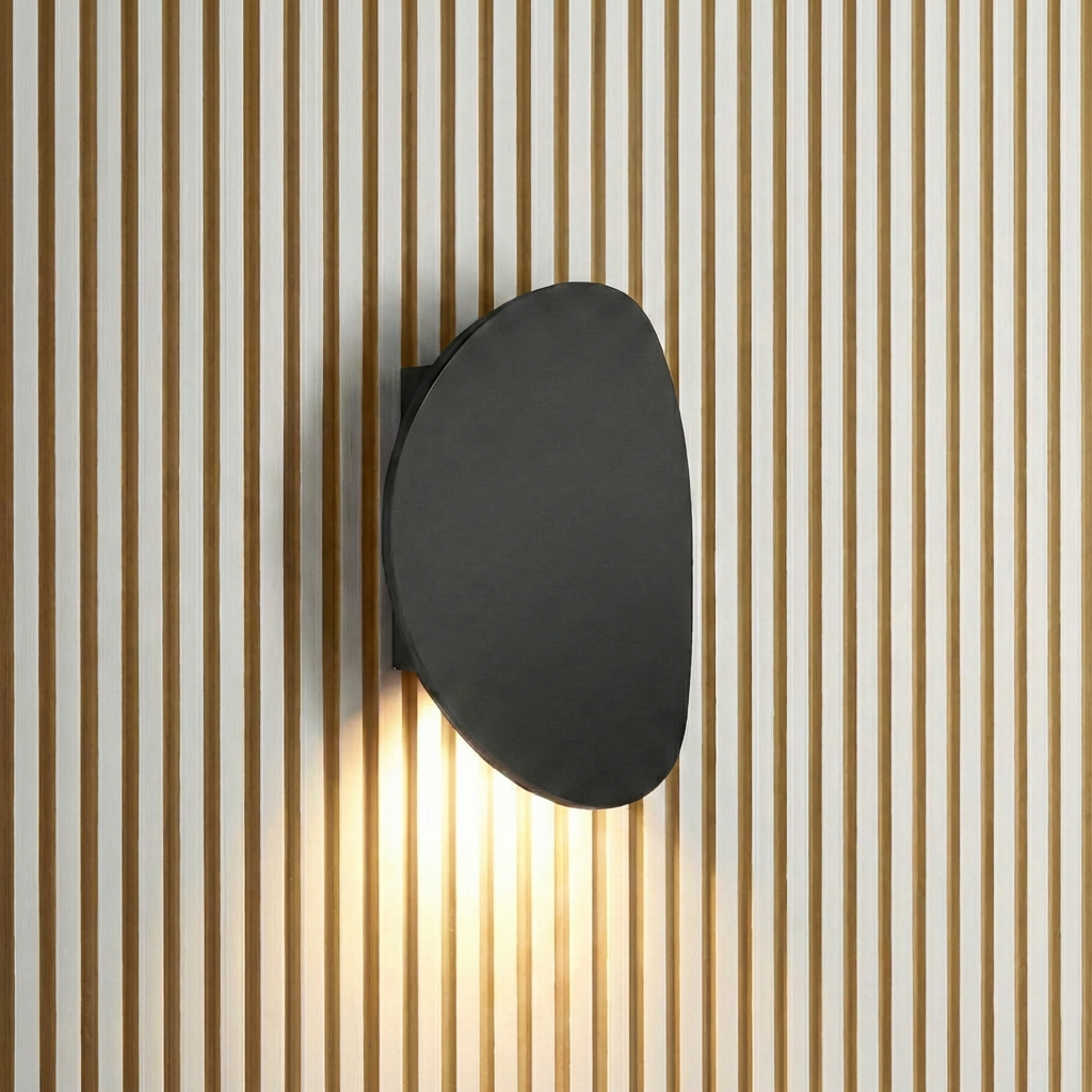 Aluminum Wall Sconce With Slim LED Lighting For Modern Home Decor