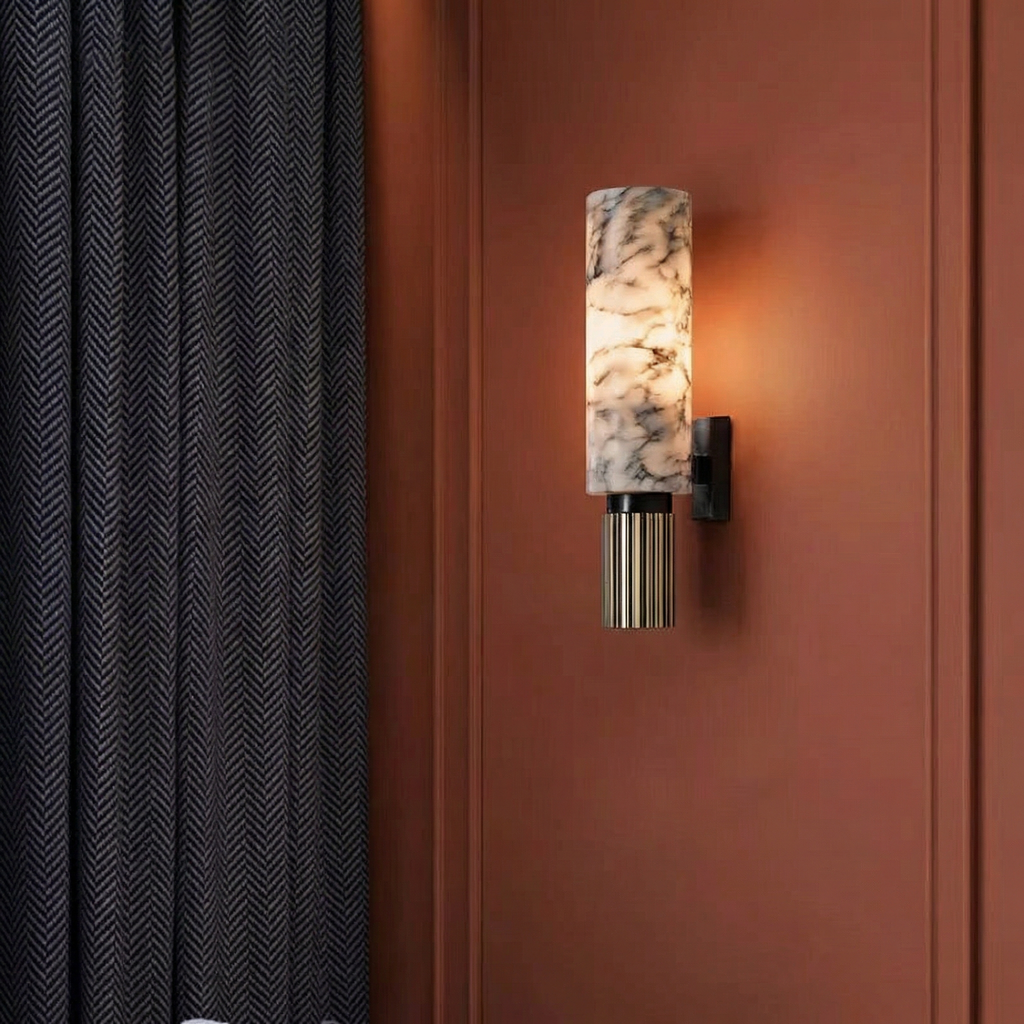 Moderne Brookmere-Wandleuchte mit LED-Lampe für eine gemütliche Atmosphäre