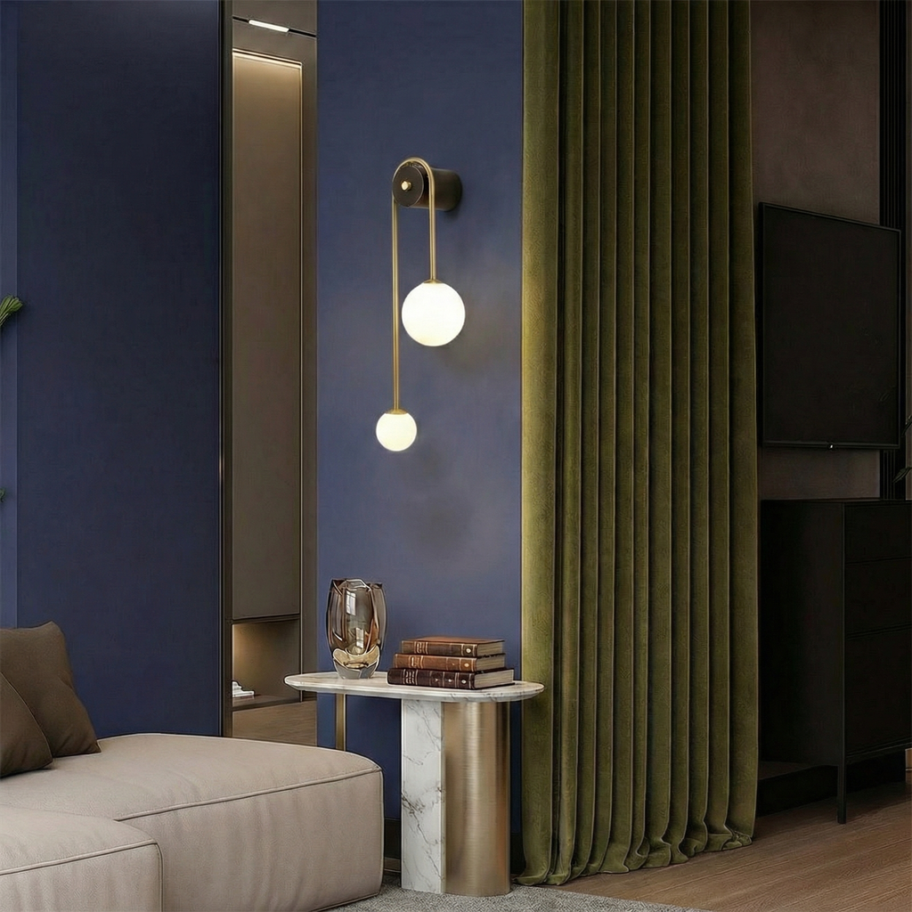 Elegant Arc Wall Light With Soft LED Glow For Cozy Modern Ambiance