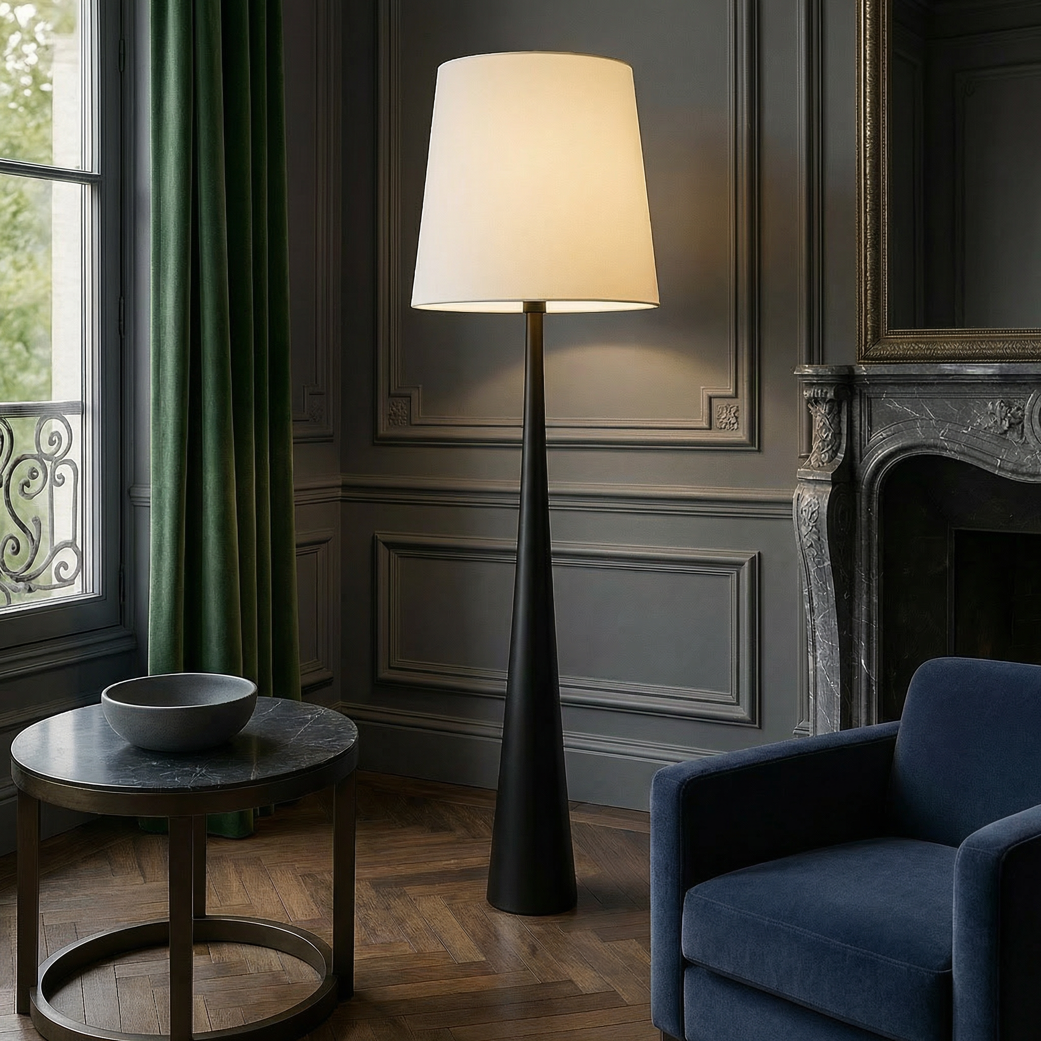 NovaLux Floor Lamp For Cozy Living Room With LED Bulb Eco Design