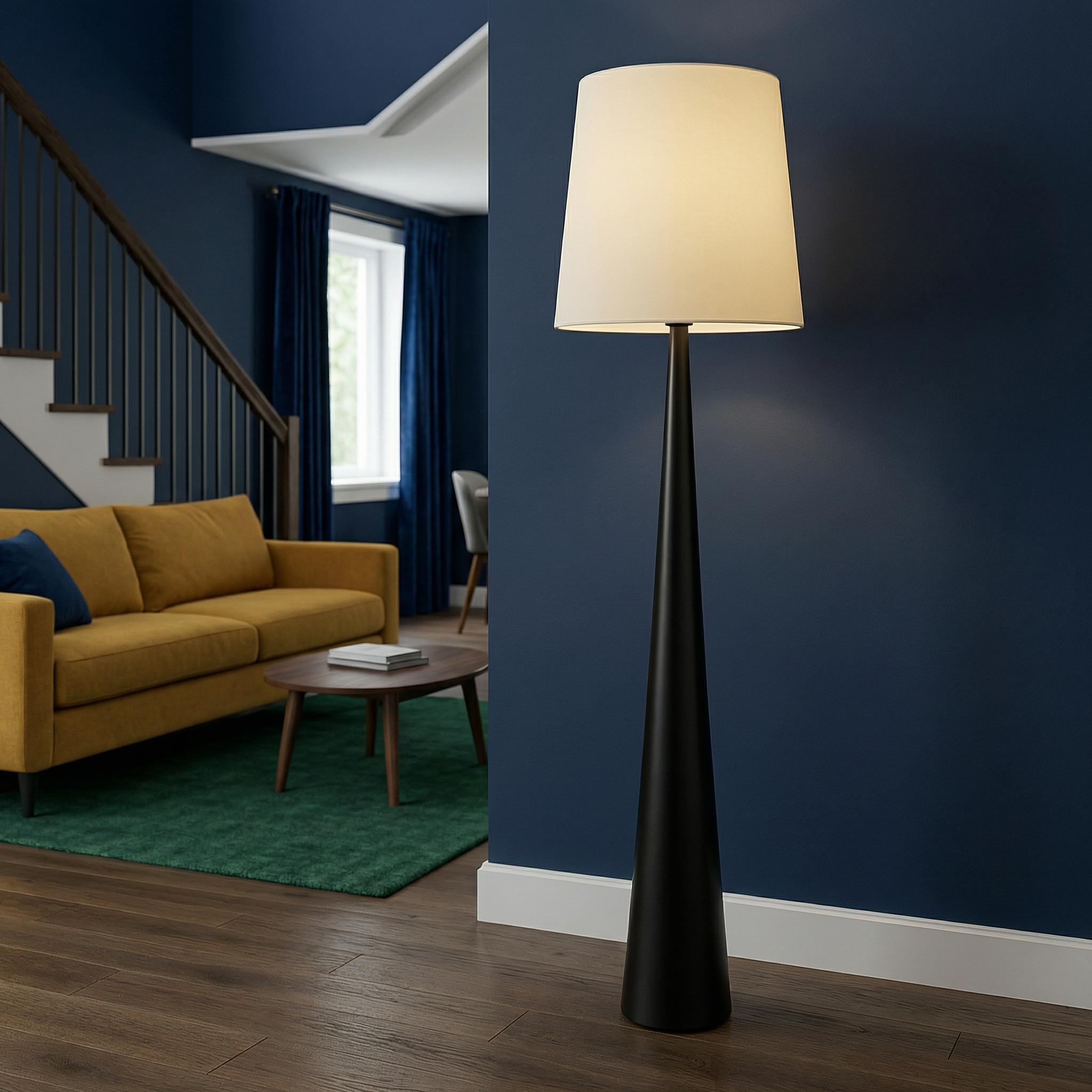 NovaLux Floor Lamp For Cozy Living Room With LED Bulb Eco Design
