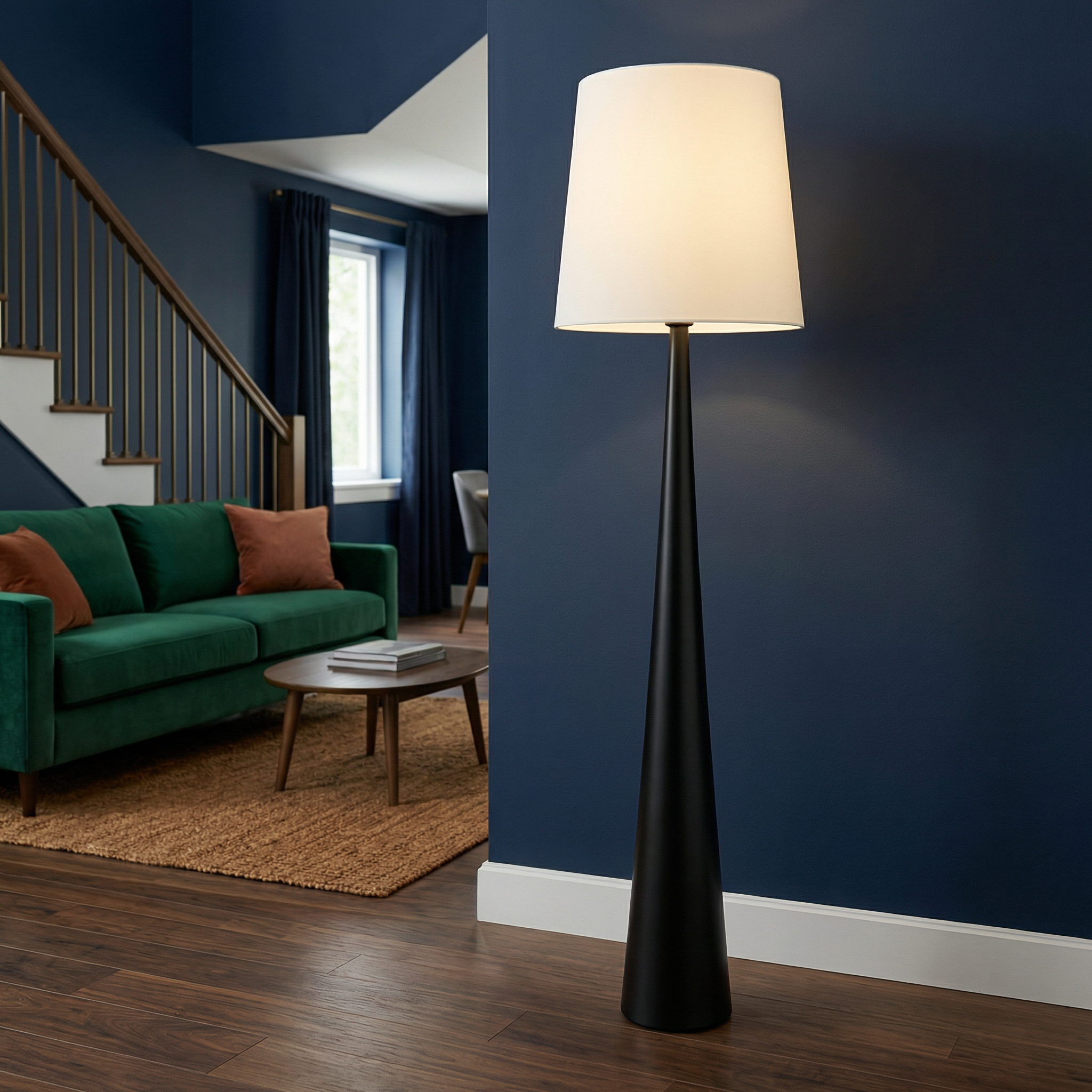 NovaLux Floor Lamp For Cozy Living Room With LED Bulb Eco Design