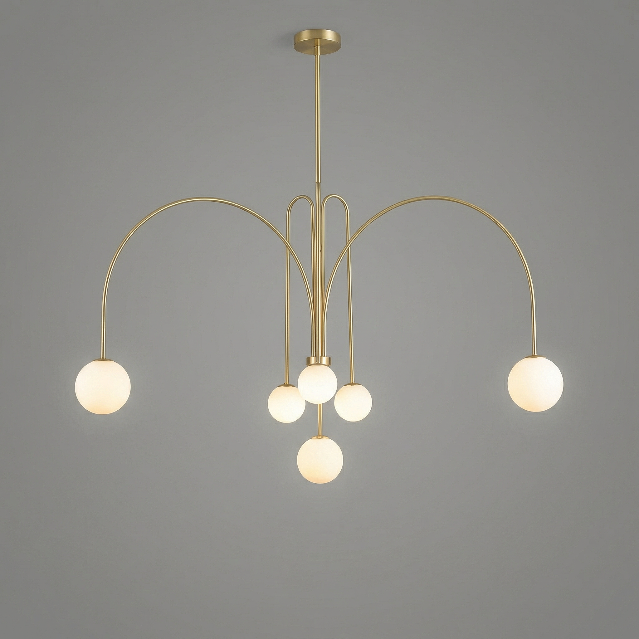 Aurora Crest Adjustable Suspension Pendant Light For Dining And Bar Areas