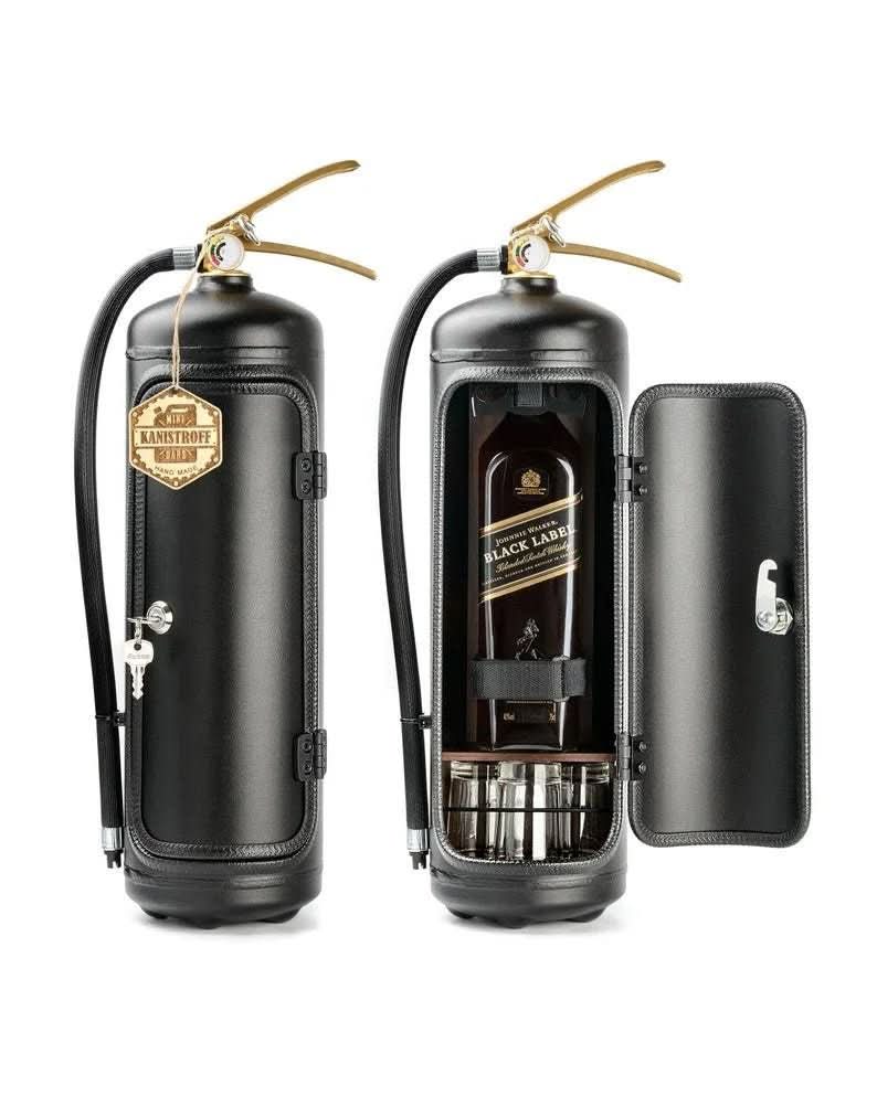 SPARKSTASH Versteckter Bar-Schrank in Form eines Feuerlöschers