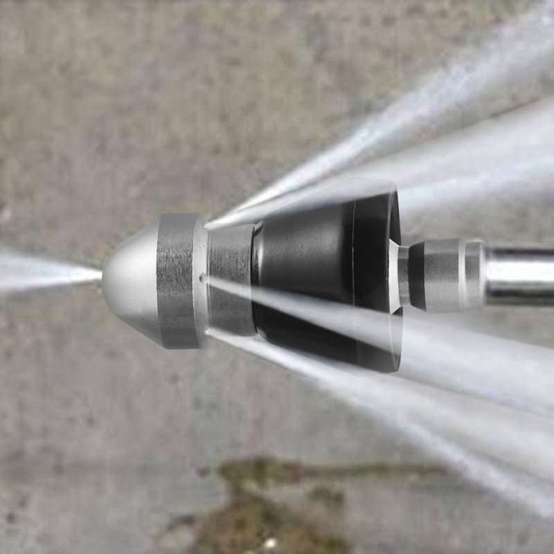 PipeClear Turbo Jet Nozzle For Rapid Blockage Clearance