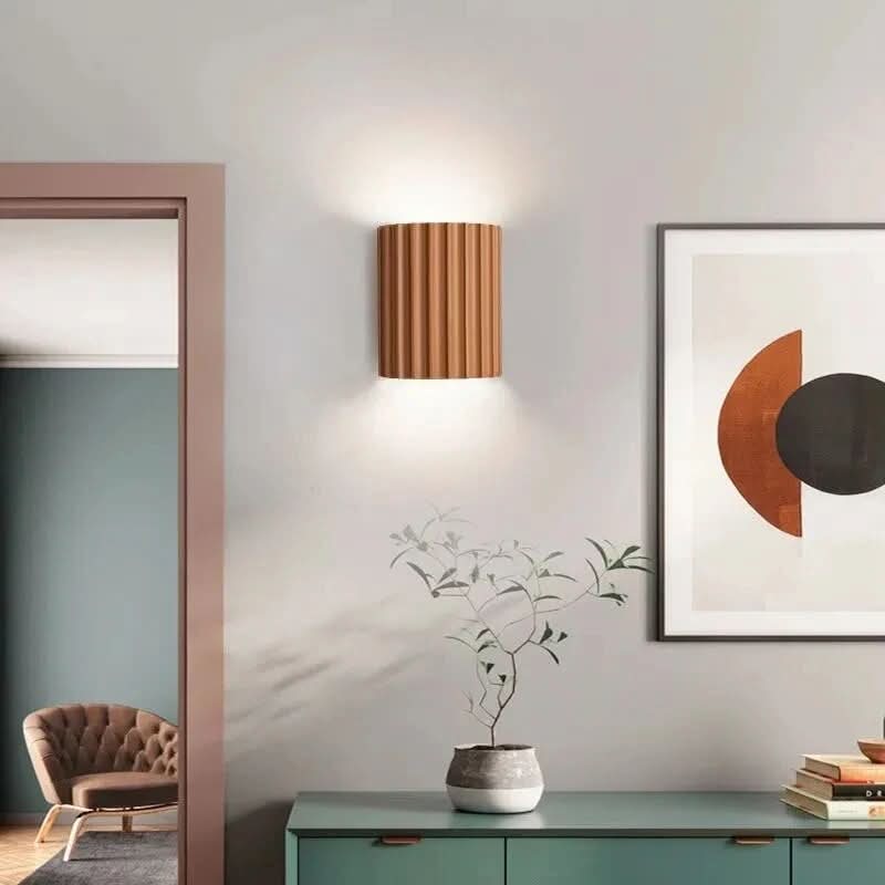 ArcticGlow Resin Wall Light Minimalist Energy Efficient for Stylish Rooms