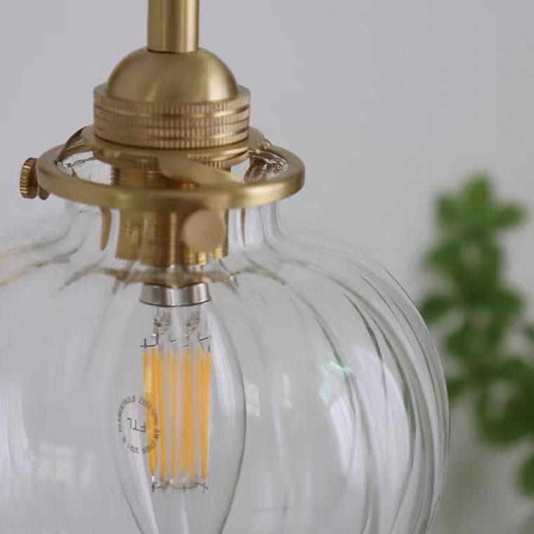 LumaVale Vintage Glass Ball Wall Light With Arched Arm