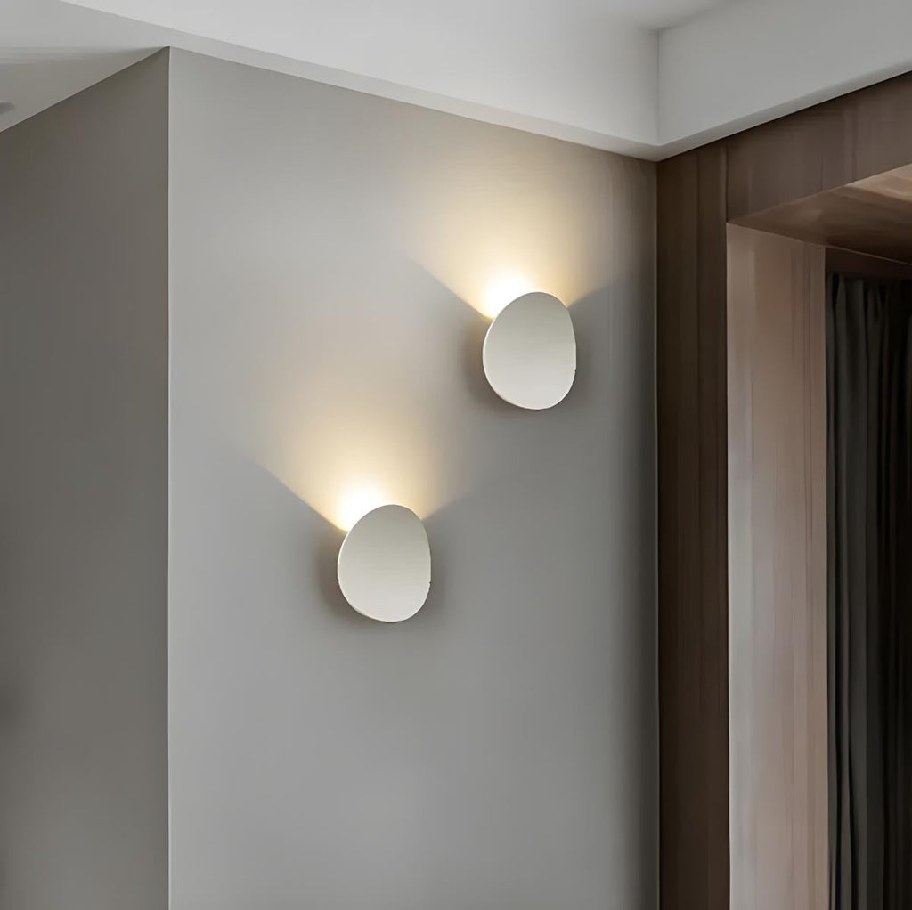 (4 kusy) Nástěnná lampa Twilight LED teplé světlo černá Nástěnné osvětlení interiér nepřímé světlo moderní minimalistické