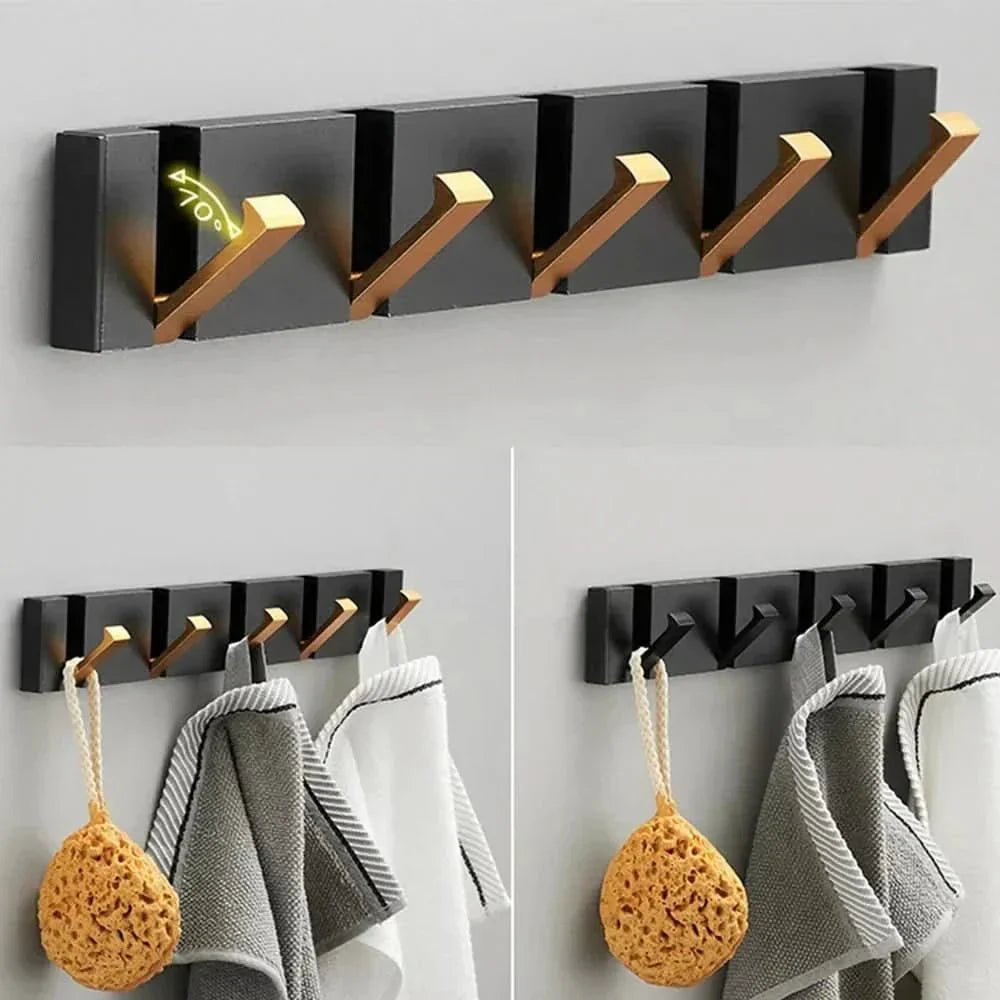 Eleganter Wandhaken aus Edelstahl für platzsparendes und stilvolles Wohnen