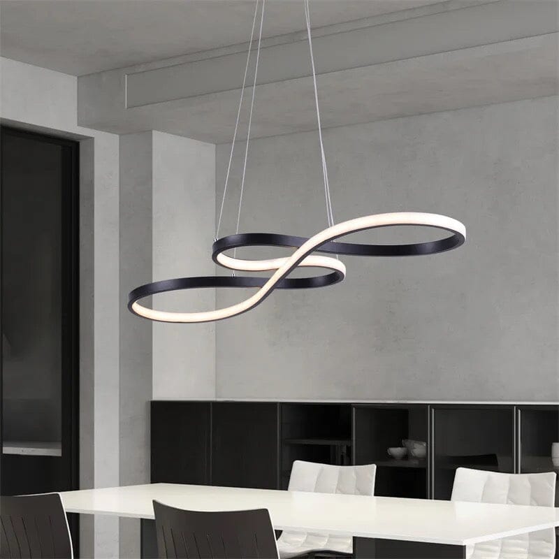 Lampadario LED intrecciato Korelle, lampada moderna