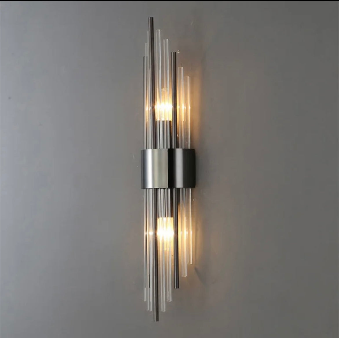 NovaRay Moderne Wandleuchte mit LED Kristall Leuchte Elegant