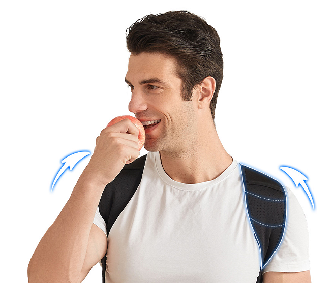 Adjustable Posture Corrector Belt For Back And Neck Support