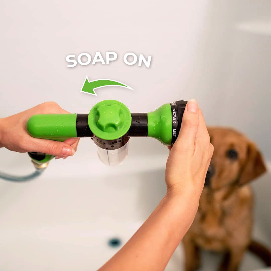 AquaGuard 360 Dyrebad Spray med Rundstrålingsfunktion