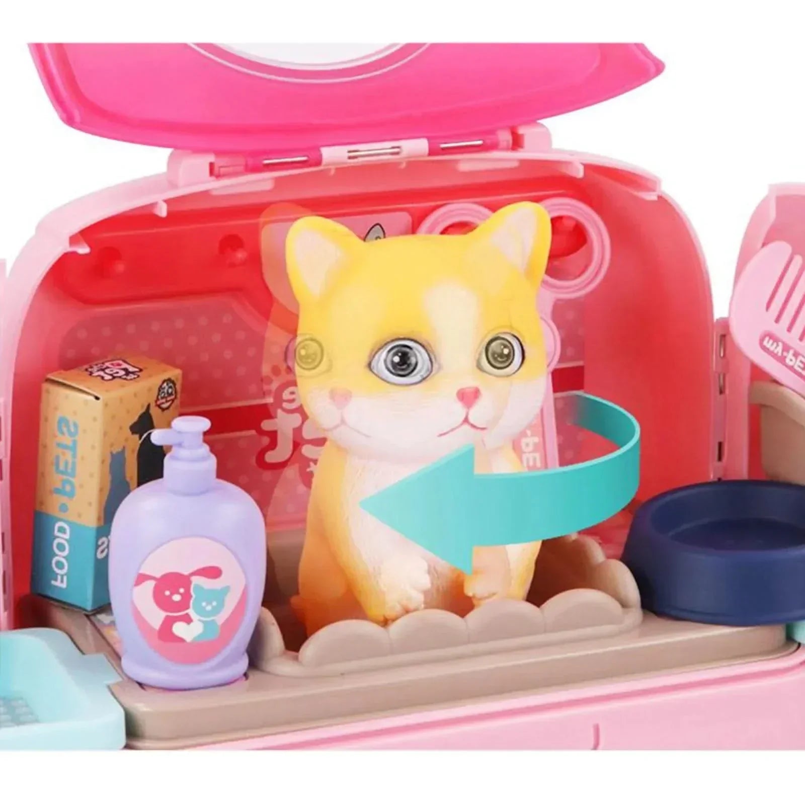 Set de jeu CritterCare pour soins des animaux, apprentissage ludique pour enfants