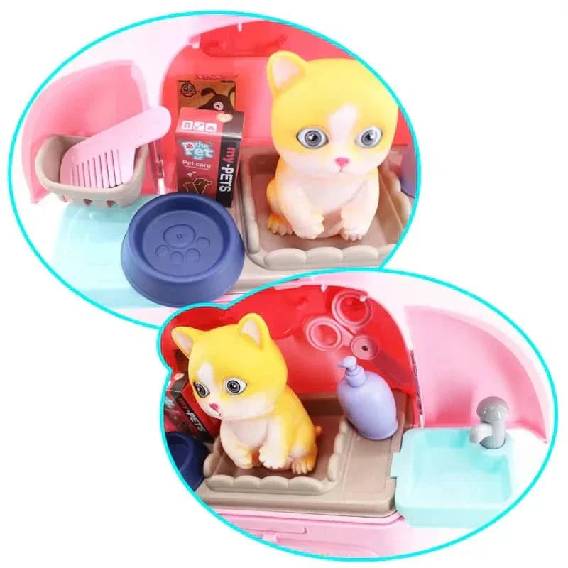 Set de jeu CritterCare pour soins des animaux, apprentissage ludique pour enfants