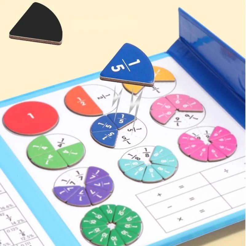 Fraction Quest Interaktives Lernset mit Buntes Puzzle