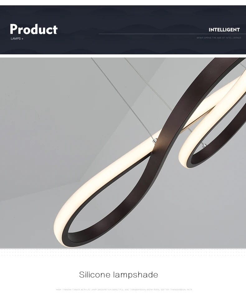 Lampadario LED intrecciato Korelle, lampada moderna