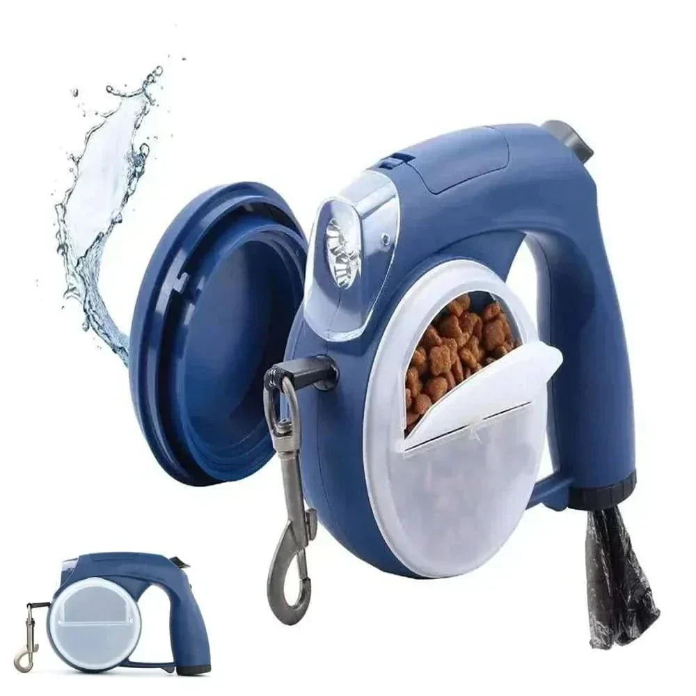TrailGuard Elite Dog Leash With Adjustable Length For Safety And Comfort