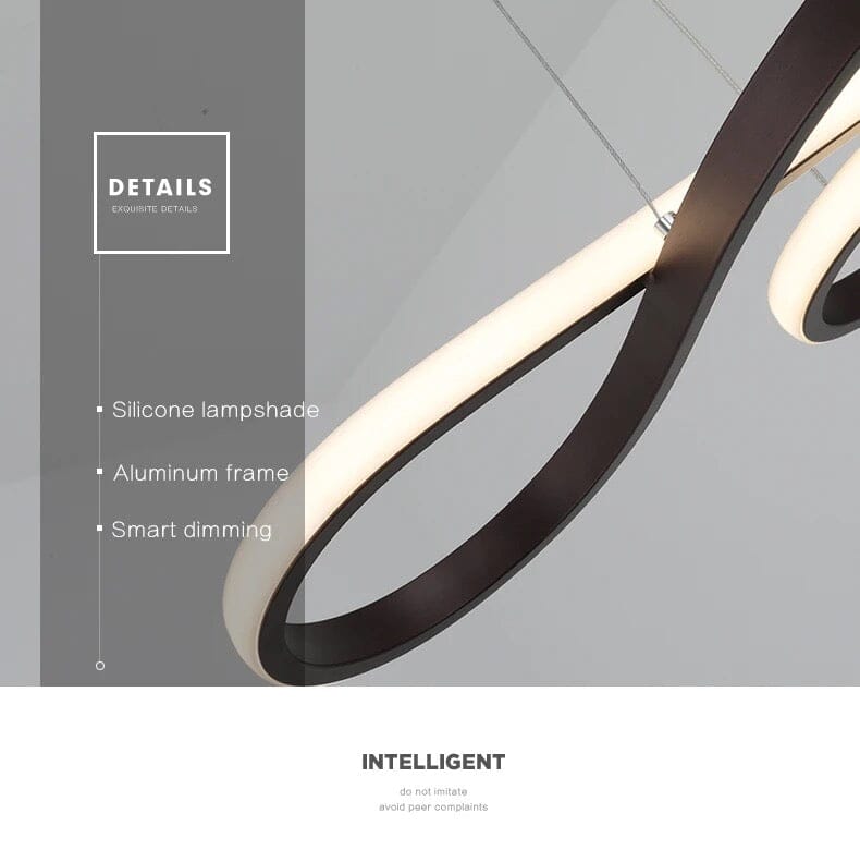 Lampadario LED intrecciato Korelle, lampada moderna
