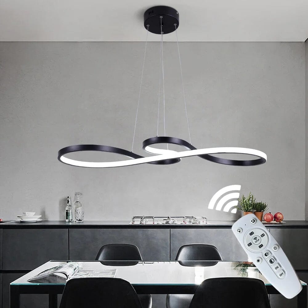 Lampadario LED intrecciato Korelle, lampada moderna