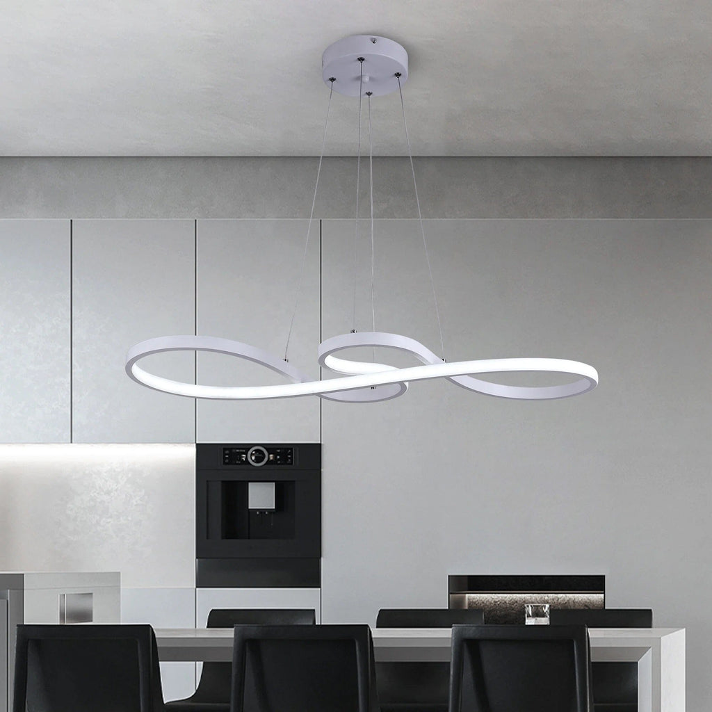 Lampadario LED intrecciato Korelle, lampada moderna