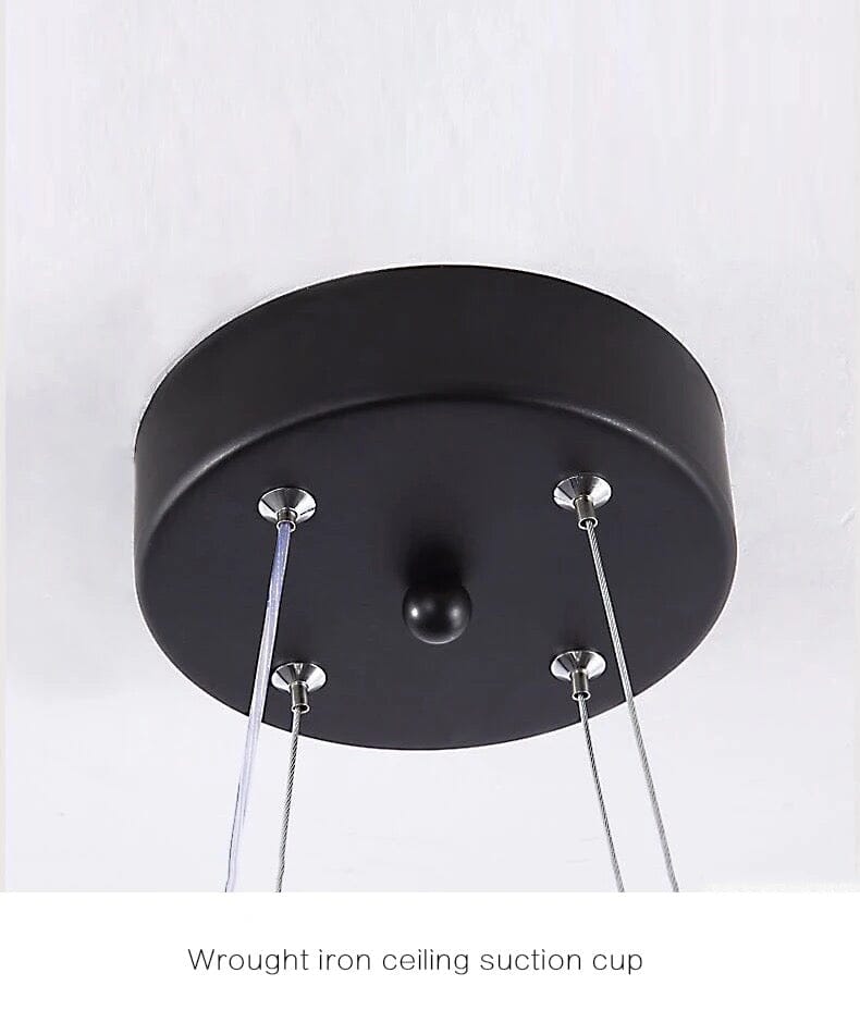 Lampadario LED intrecciato Korelle, lampada moderna