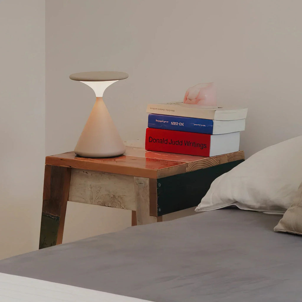 LuminaHour Cordless Hourglass Lamp For Contemporary Homes