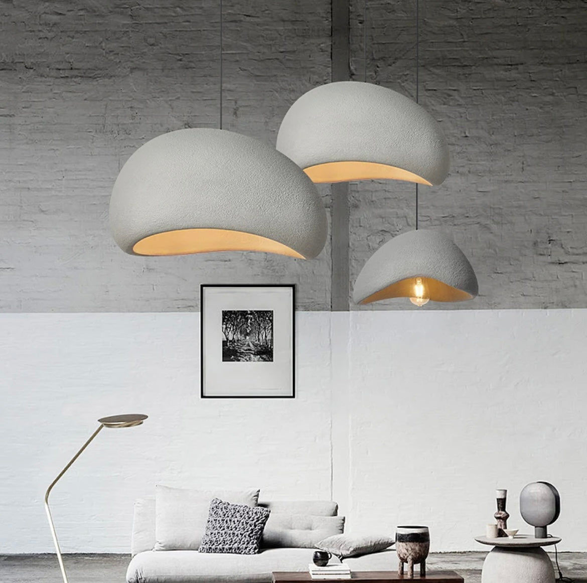 Izumi Japanese Modern Minimalist LED Pendant Light