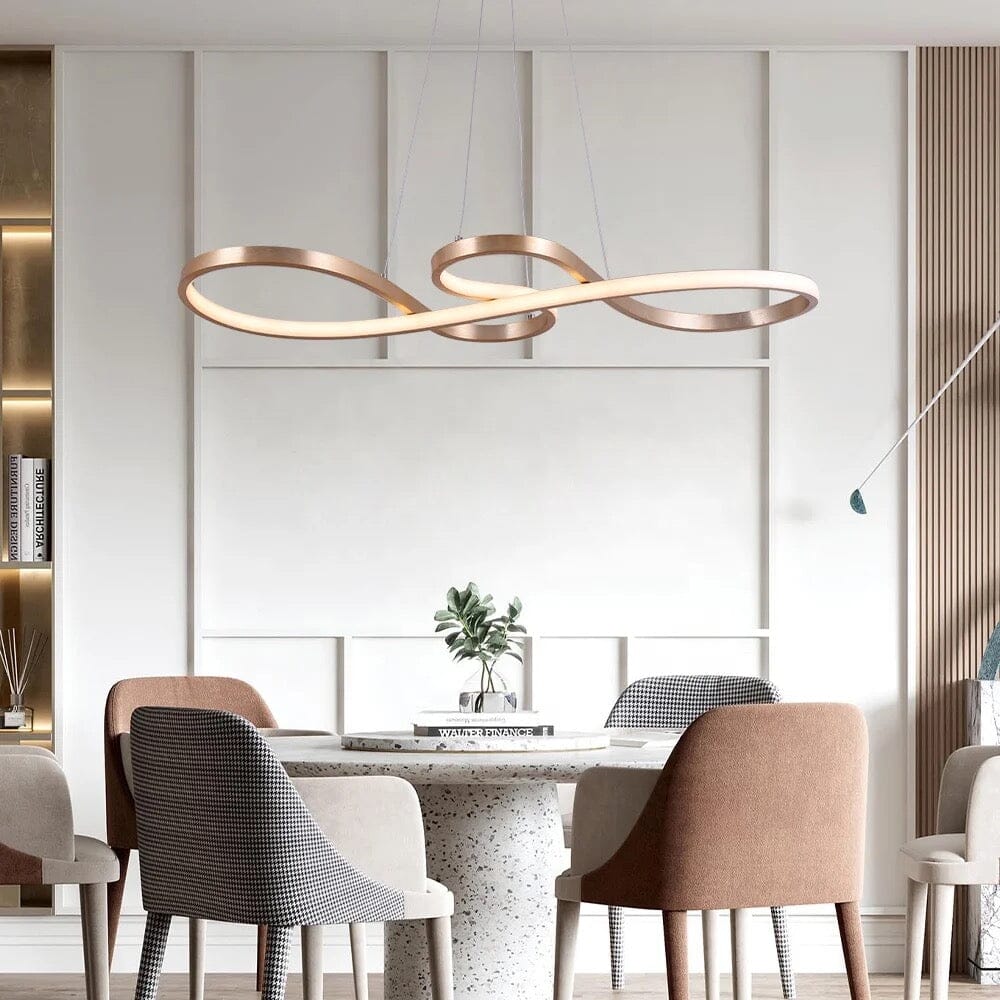 Lampadario LED intrecciato Korelle, lampada moderna