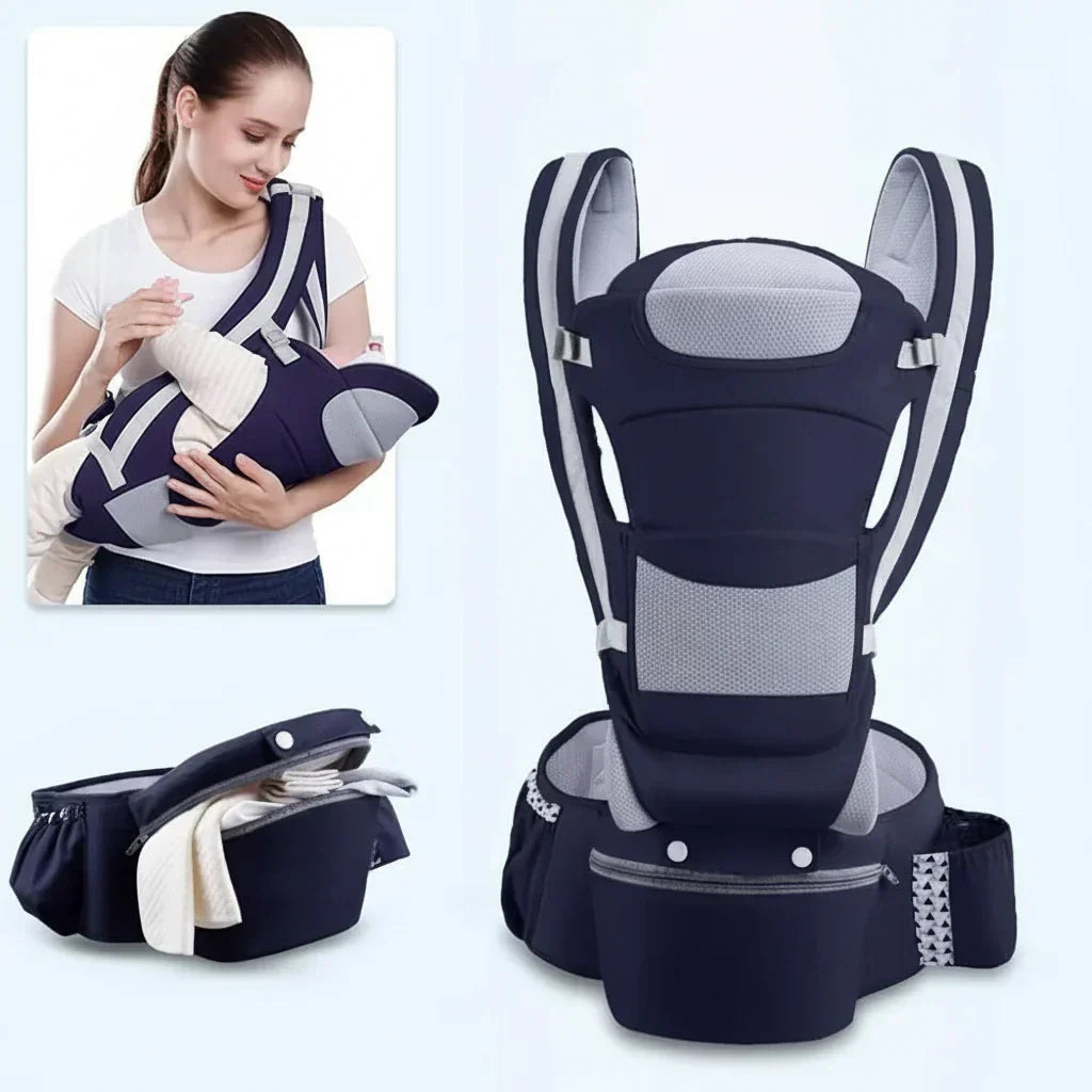 CozyNest Baby Carrier For Relaxed Carrying And A Healthy Back