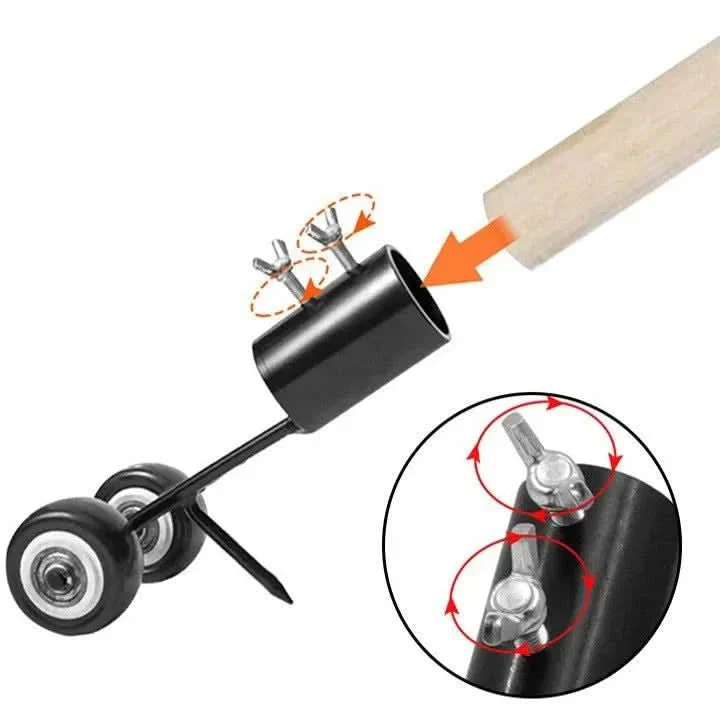 Stand-Up Weed Puller for Easy Root Removal
