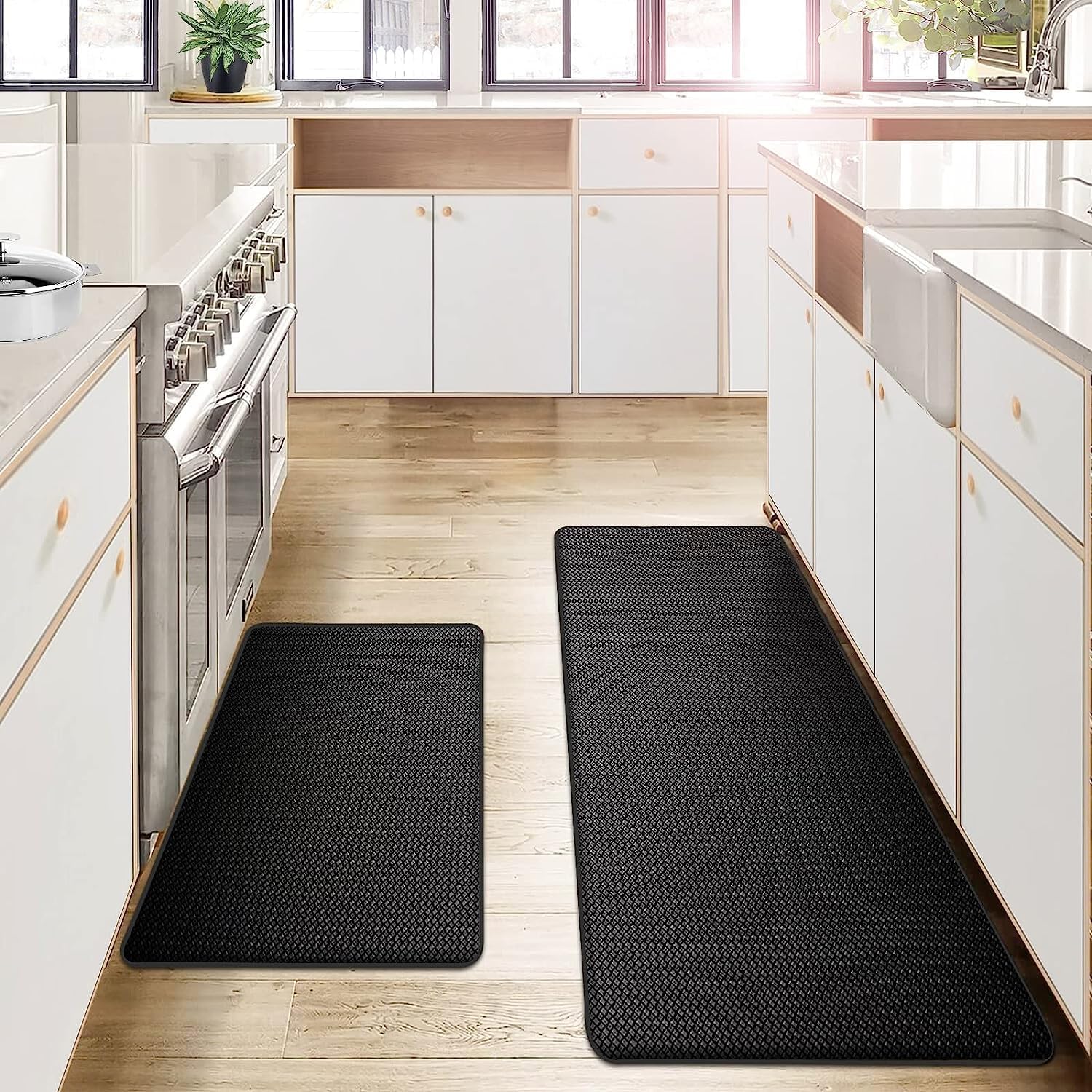 SolaceGrip Non Slip Kitchen Mat For Everyday Use And Anti Fatigue