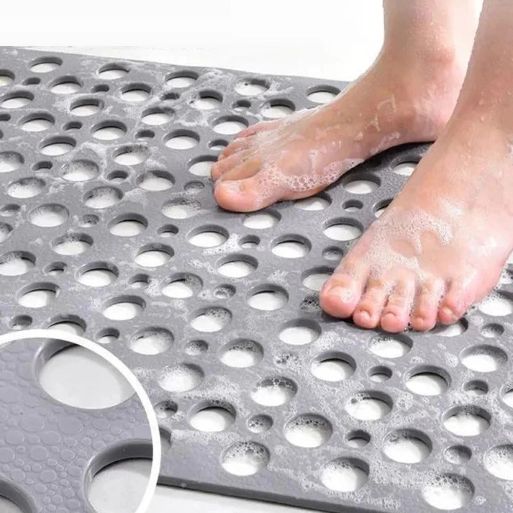 Non Slip Shower Mat Suction Cups For Safer Showers Drainage