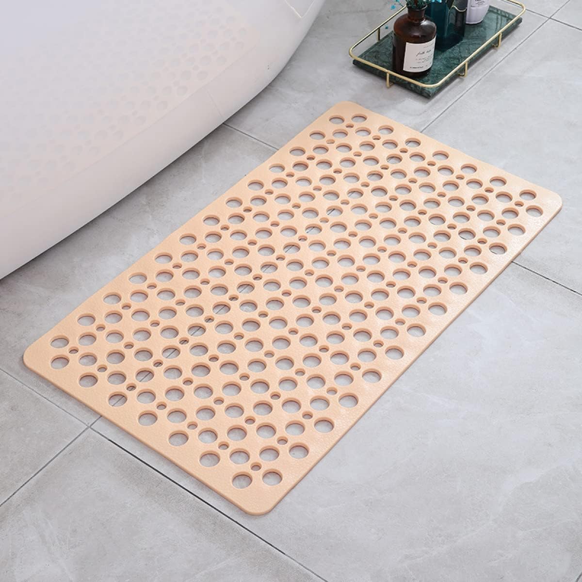 Non Slip Shower Mat Suction Cups For Safer Showers Drainage