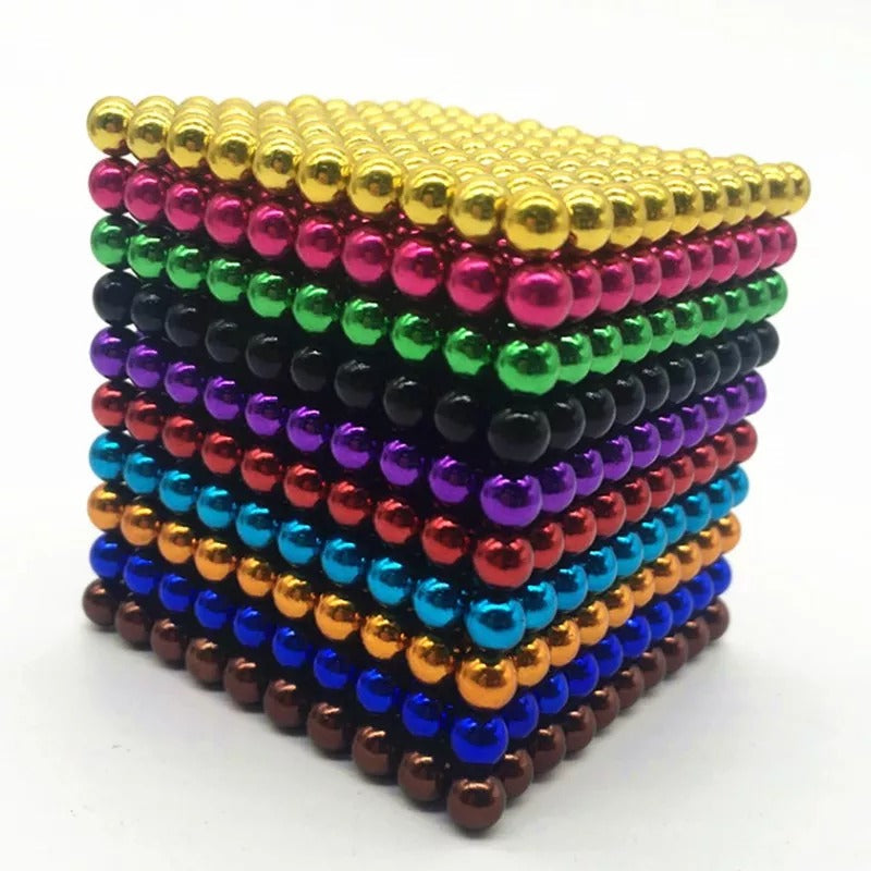 مجموعة خرز مغناطيسية من Magnet Toys للعب الإبداعي والبناء الممتع